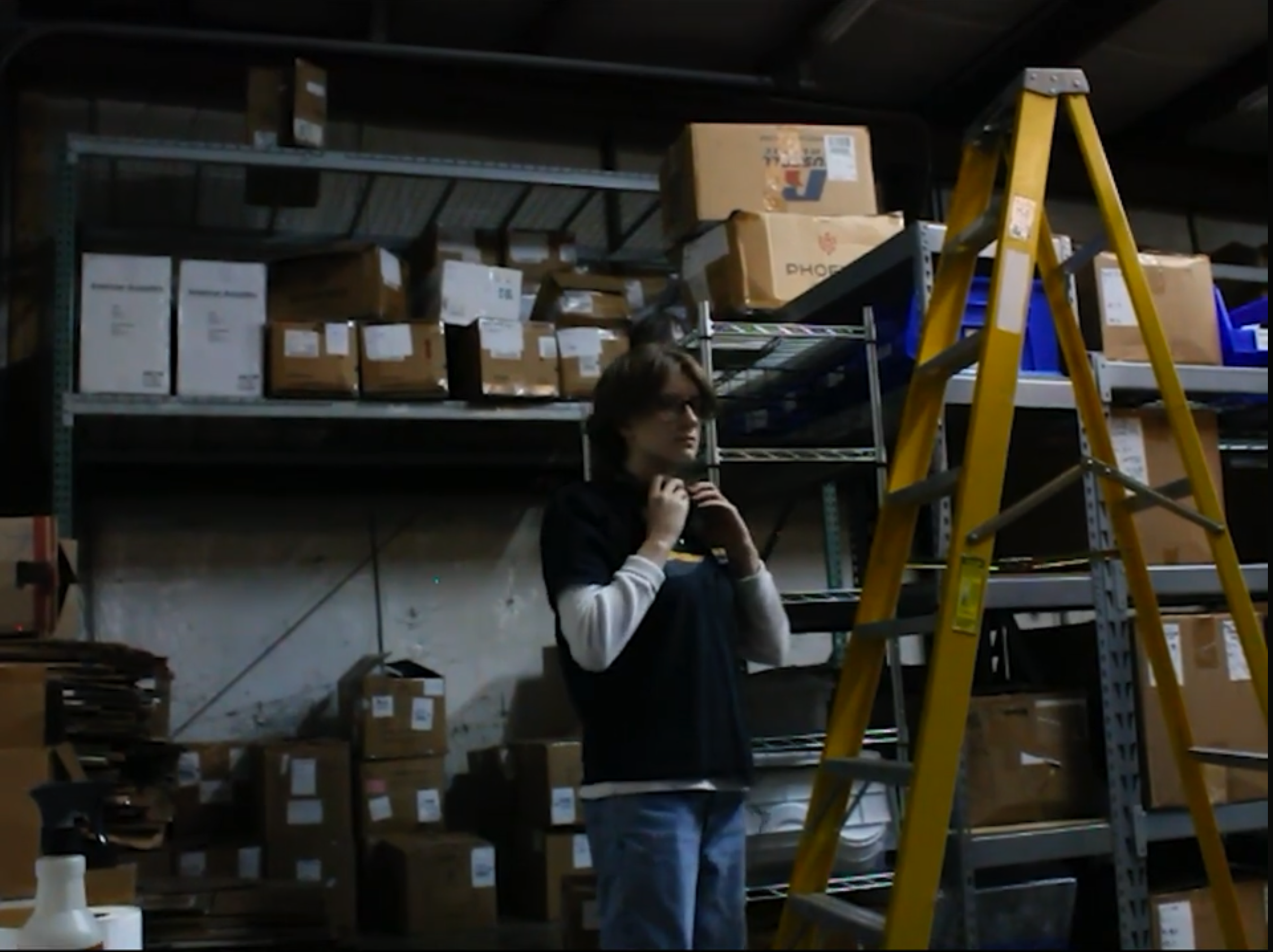 Still from The Warehouse