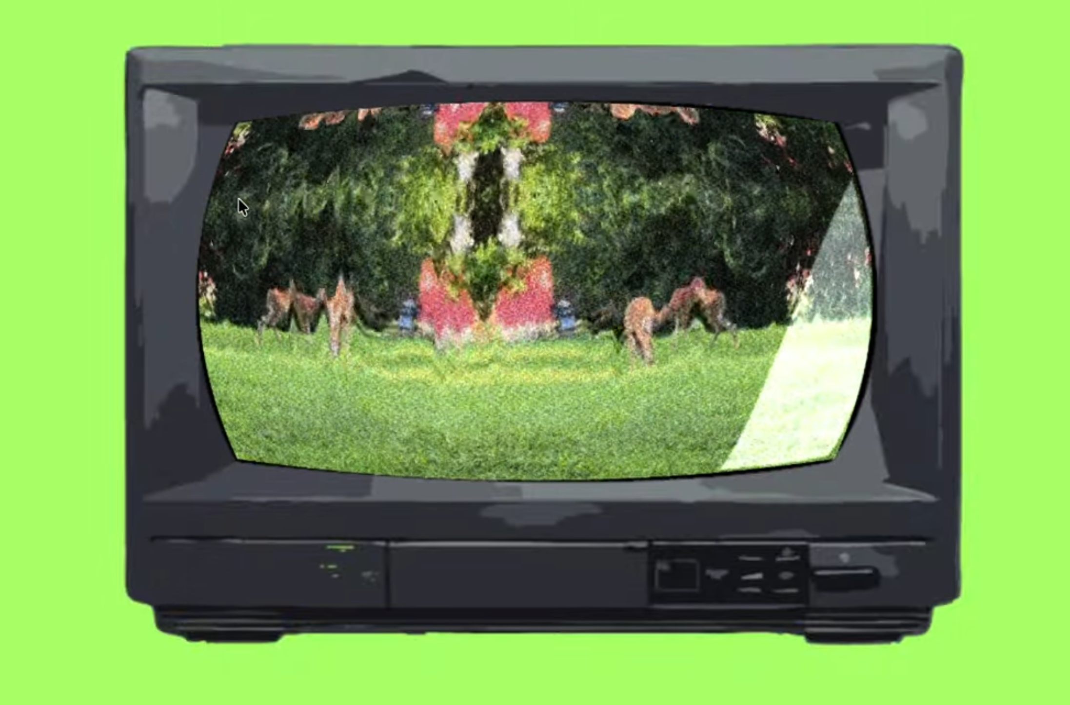 Still from Deer in the TV